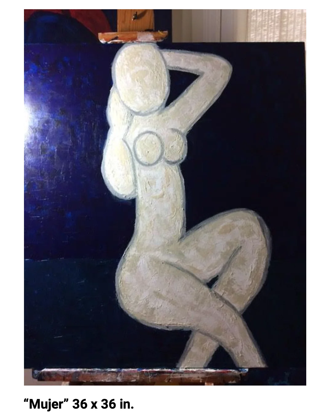 Mujer – pintura original de Layla