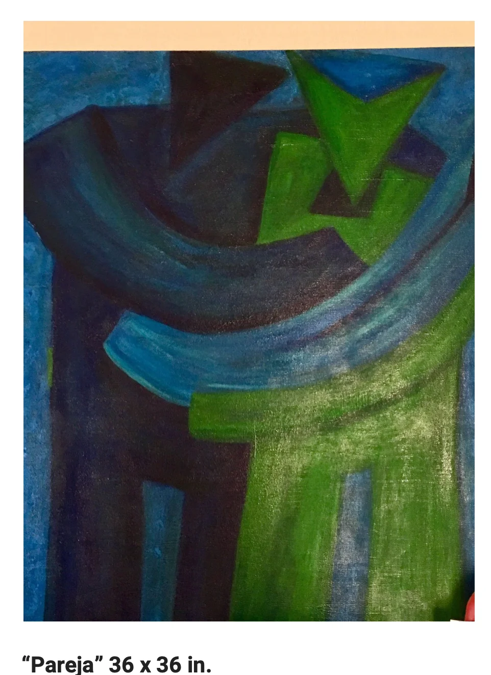 Pareja – pintura original de Layla